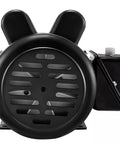 1.5HP Single Phase Electric Motor 1750 RPM 56C Frame With Five Eighths Inch Shaft 115 230V SHDC Four Pole Replacement For VEVOR OEM Black Built Tough For Air Compressors And Machinery Plug And Play Ready, black TEFC motor housing