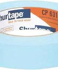 Go-To Colored Masking Tape, General Purpose, Medium-High Adhesion, Light Blue, 24mm x 55m, Social Distancing Marking, Crepe Backing