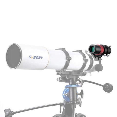 Mini Guide Scope 30mm F4 Finder for Auto Guiding Cameras like SV305C Pro on telescope mount, 1.25 inch, M42 thread