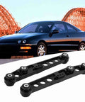 Rear Lower Control Arms Subframe Brace Kit For 1992-1995 Integra And 1994-2001 Models, black aluminum, car and suspension parts
