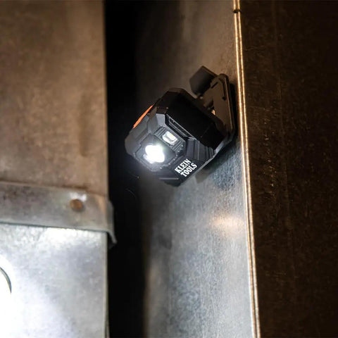 Rechargeable LED Headlamp for Hard Hats, 300 Lumen Work Light with All Day Runtime, 3 Modes, Magnetic Mount on metal surface