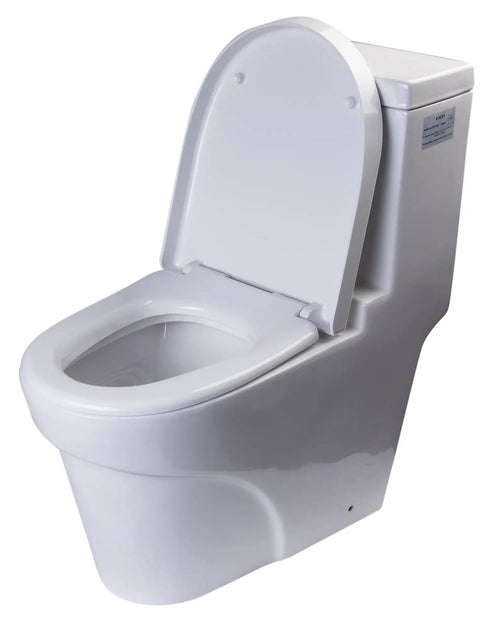 Soft Close Toilet Seat Replacement for TB326, Whisper Quiet Close With Smooth Hinge, Fits Ariel TB326M showcased on a toilet