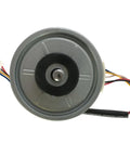 Indoor DC Brushless Fan Motor 13W Replacement For WZDK13-38G-1 RD-310-13-8, front view with wiring harness