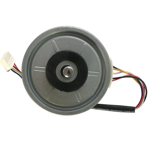 Indoor DC Brushless Fan Motor 13W Replacement For WZDK13-38G-1 RD-310-13-8, front view with wiring harness