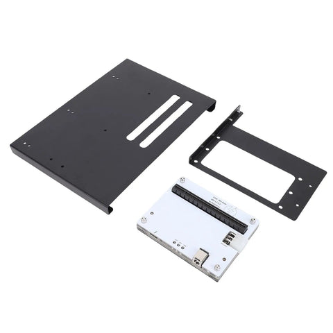 Plug And Play External Gpu Enclosure For Thunderbolt 3 4 and USB 4 showing metal mounting plates and the PCIe adapter.