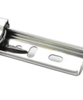 Close-up of Hardcore 5 Inch Mini Drawer Slides Steel Guide Rails showing smooth glide mechanism and zinc plated finish.