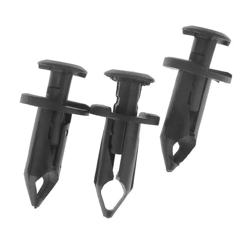 Honda Rancher Foreman Rubicon Rincon TRX680 TRX650 Fender Clips Replacement 50 Pack Body Rivets Black