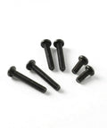 Built To Last Rugged Black Oxide Pan Head Machine Screws M2.5 X 5mm 50 Pack Fully Threaded Phillips Drive 304 Stainless Steel Rust Resistant
