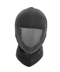 Front view of Fencing Mask Headgear With Full Face Shield Ventilated And Lightweight Beefed Up Adjustable Strap Padded Forehead And Chin