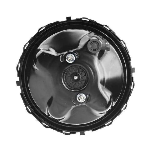 Heavy Duty Vacuum Power Brake Booster For Chevy C1500 Suburban GMC Yukon Blazer top view showing mounting points and smooth design.