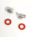 2 Pack Stainless Steel Drain Screw Plug And Gasket Kit For Outboard Lower Unit Built To Last Premium 304 Stainless Steel Construction