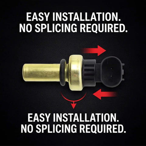 Direct Swap Engine Coolant Temperature Sensor For Chevy Cruze Buick Encore Cadillac Elr 213-4688 showing installation features, solid design.