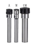 Precision Heavy Duty CNC Collet Chuck Lengthening Tool Holder For Milling Machines And Lathes with M and UM nut sizes.