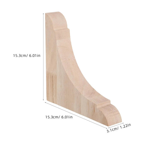 Sturdy Wood Triangle Shelf Brackets For Floating Shelves Wall Mounted L Shaped Supports With Flexible Modular Design Easy Install