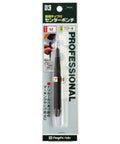 Heavy Duty Center Punch With A Rock Hard Carbide Tip And Sharp Eighty Five Point For Panel Marking And Drill Start Prep Non Slip Knurled Grip Feels Awesome In Hand Built Tough As Nails in package detail shot