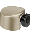 Round Drop Ell Handheld Shower Hose Wall Connector in Brushed Nickel Finish, 1/2 Inch IPS Pipe Fitting A725BN