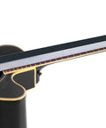 Guitar Luthier Tool Kit With 16 Inch Fret Leveling Beam shown on guitar neck surface