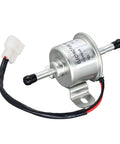 12V Electric Fuel Pump Works With Yanmar 4TNV88 3TNV88 4TNV84 Kawasaki 49040 2065 John Deere AM876266 Perkins Engine, front view