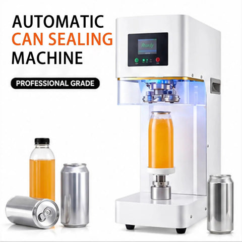 Automatic Can Sealing Machine For Aluminum And PET With 360 Degree Seam Technology Commercial Grade 140W Seamer