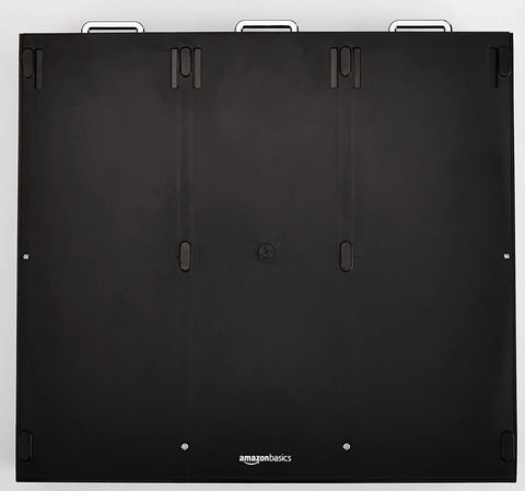 Back view of 3 Drawer K Cup Coffee Pod Storage Drawer Holds 36 Pods, Durable Countertop Organizer With Easy Open Drawers And Non Slip Pad