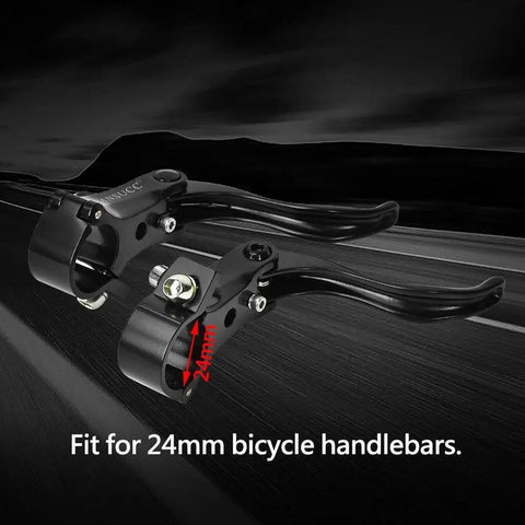 24Mm Dope Bike Brake Levers Set for Mountain Disc Brakes Left and Right Hand Aluminum Alloy Lightweight Ergonomic Levers