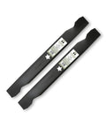 Two Pack High Lift Mower Blades For 42 Inch Decks Fits Craftsman Ariens Husqvarna Poulan Snapper Sears Replacement, top view