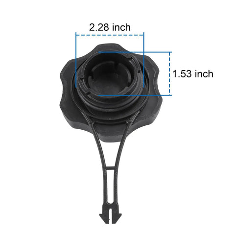 Lawn Mower Gas Cap For Briggs And Stratton 675EXi 725EXi Engines And Toro Craftsman Fuel Tank Cap Replacement 594061 top view