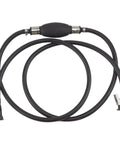 Outboard Fuel Line Kit With 5/16 Inch Hose 8mm 7.5 Foot Length Rubber Primer Bulb Steel Clamps And Connectors For Johnson Evinrude Outboard