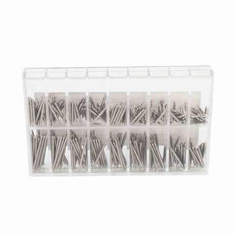 Watch Band Pin Kit 360 Pieces 8 To 25mm Spring Bar Set in storage case