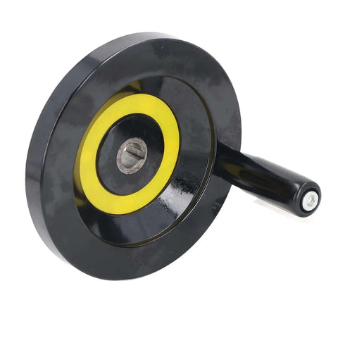 16x160mm Lathe Hand Wheel With Detachable Handle Back Ripple Design for Milling and Grinding Machines, precision adjustment