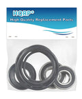 Kick The Nasty Grind And Get Your Washer Spinning Smooth With This Heavy Duty Bearing And Seal Replacement Kit For Lg And Kenmore Top Load Models Built To Last in a pack with rubber seals and metal bearings.