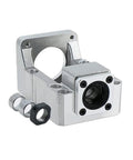 Motor Mounting Bracket For Nema 34 Stepper Motor And BK15 Bearing End Support Block For 20mm Ball Screw CNC Kit Cast Aluminum