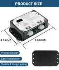 Dual Motor Synchronous Velocity RV Slide Controller Replacement Part 13398 D0 V Sync II dimensions and design detail