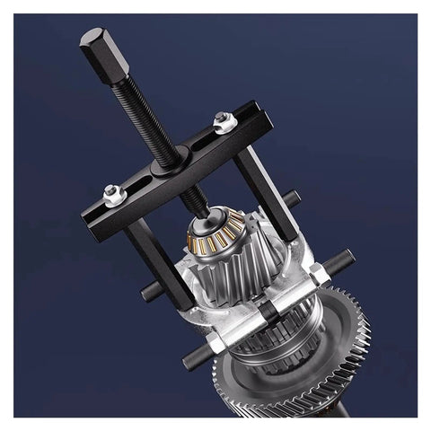 14 Piece Bearing Puller Set 5 Ton Power Handles Wheel Hub Axle Removal With 2 And 3 Inch Adjustable Jaws For Mechanics Storage Box Keeps Safe When Stripping Old Bearings From Cars Or Trucks Gets The Garage Crew Job Done In Short Order Now. bearing puller on wheel hub