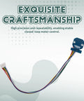 Hardcore No Nonsense High Speed BLDC Angle Encoder 14 Bit Precision Magnetic Rotary Position Sensor with wires visible