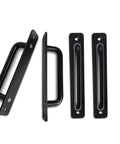 10 Pack 8 Inch Matte Black Cabinet Pulls And Drawer Handles Stainless Steel Kitchen Hardware For Cabinets Doors And Drawers Durable Modern Finish