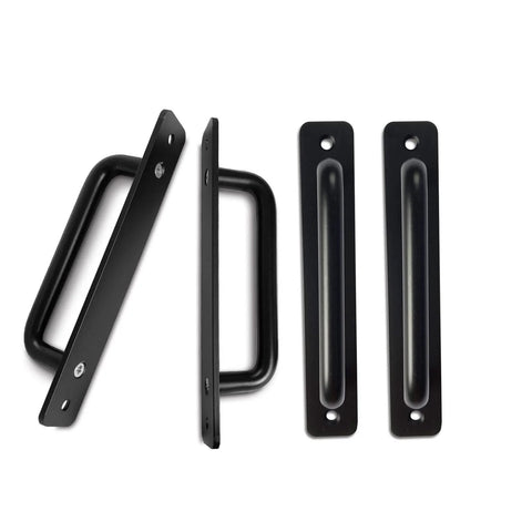 10 Pack 8 Inch Matte Black Cabinet Pulls And Drawer Handles Stainless Steel Kitchen Hardware For Cabinets Doors And Drawers Durable Modern Finish