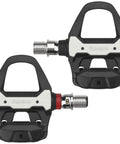 Assioma Pro RS1 Single Side Power Meter Pedals With Cleats, Shimano SPD SL Compatible, ultra lightweight design, top view.