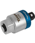 3/8-Inch Drive Ratcheting Breaker Bar Adapter Converts Breaker Bar Or Sliding T-Handle Into Ratchet Reversible Mechanism
