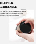 Smart Automatic Espresso Coffee Tamper With Digital Touch Panel Plus Twenty Adjustable Pressure Levels for precision adjustment.