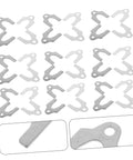 144 Piece Universal Steel Auto Body Panel Alignment Shims Kit For Vehicle Doors And Sheet Metal Panels With Noise Reduction For Pro Shops And Workshop Use, steel shims