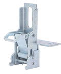 Heavy Duty 180 Degree Folding Table Hinge Slick Double Spring Flip Bracket for shop bench, iron material, smooth operation.