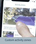 Custom activity zones on app for Pro 4 Spotlight Camera 1 Pack Wireless Home Security With 2K HDR Video Color Night Vision