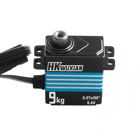 Tough As Nails 9KG Micro Digital Servo Motor With All Metal Gears And Hollow Coreless Mechanics For RC Cars Planes And Helicopters Delivering High Precision And Sick Torque Black