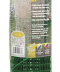 Heavy Duty 1/2 Inch Mesh Welded Wire Fence Hardware Cloth 24 X 5 Feet Long Green Vinyl Coated Steel roll for gardens and yard protection.