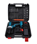 Nifty 2-Speed Cordless Drill for Home Use with US Plug Provides Two Flexible Speed Settings, kit with bits and battery.