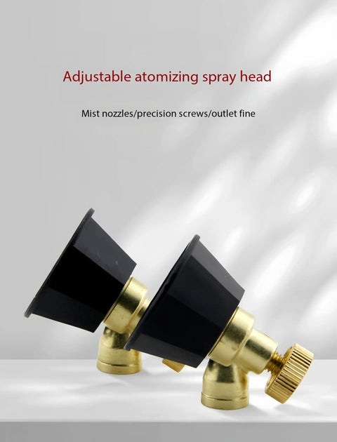Heavy Duty Garden Sprayer Nozzle With Adjustable Dual Spray Modes for Direct Stream and Fine Mist Brass Nozzle