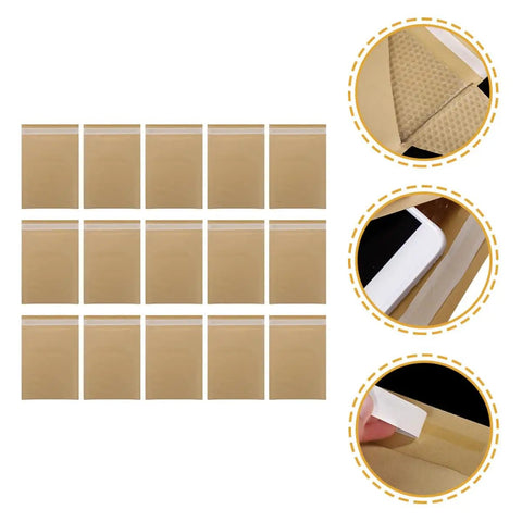 Self Sealing Kraft Bubble Mailers 16x22cm Padded Shipping Bags 25 Pack For Mailing And Shipping, waterproof detail