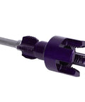 Eujgoov Heavy Duty Pipe Threader Kit With 3/4 Inch And 1/2 Inch Dies For Electric Drill features a high-speed cutting die for metal pipes.