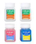 pH Calibration Solution Kit Four 50 mL Bottles With Buffers 7.00 4.00 And 10.01 For pH Meter Calibration Easy Immersion No Fuss Accurate Readings For Lab Or Home